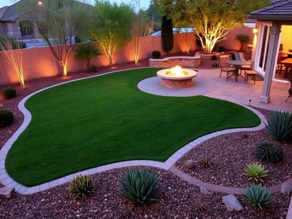 Backyard Retreat — landscaping project in Henderson, NV